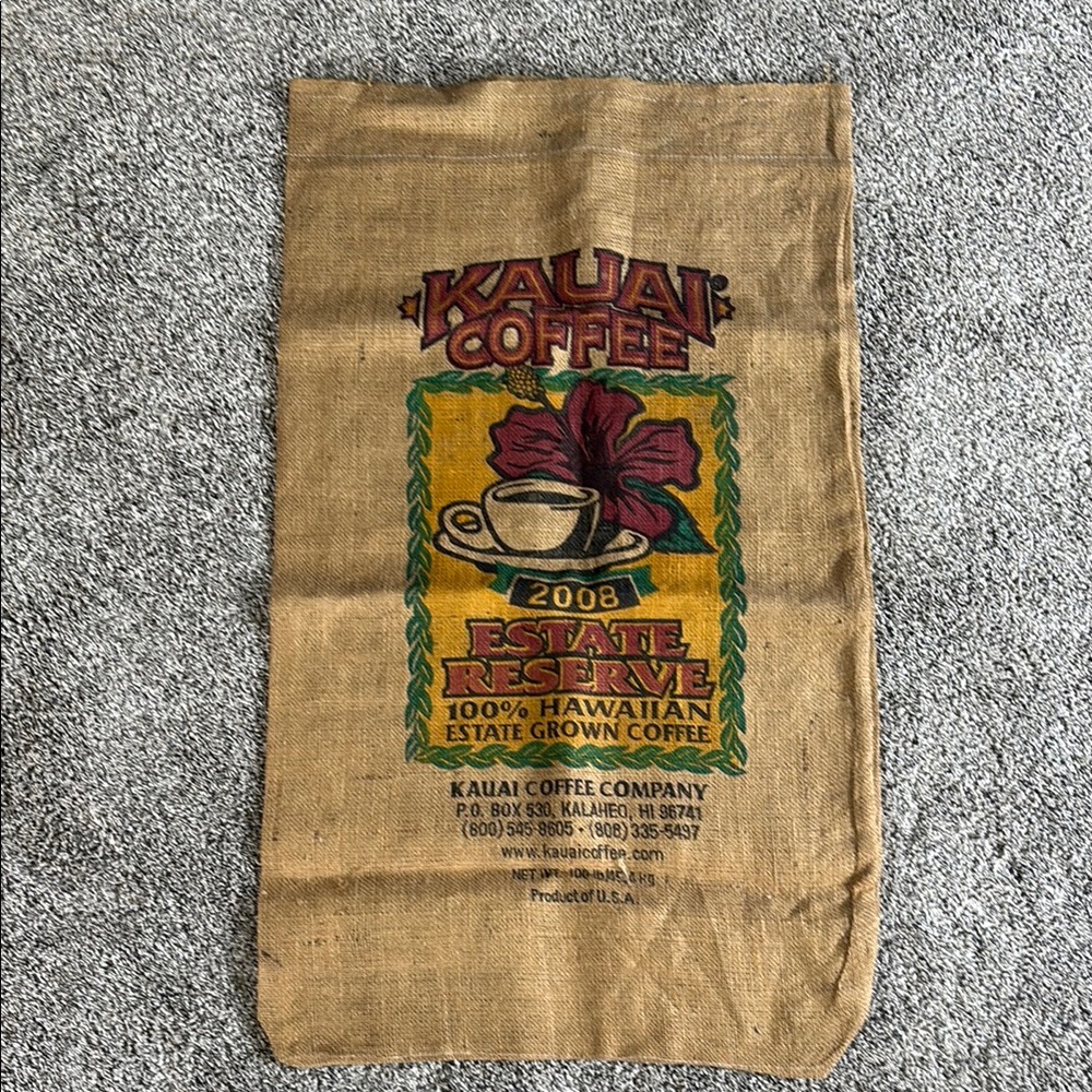 Burlap Coffee Sack - Brown